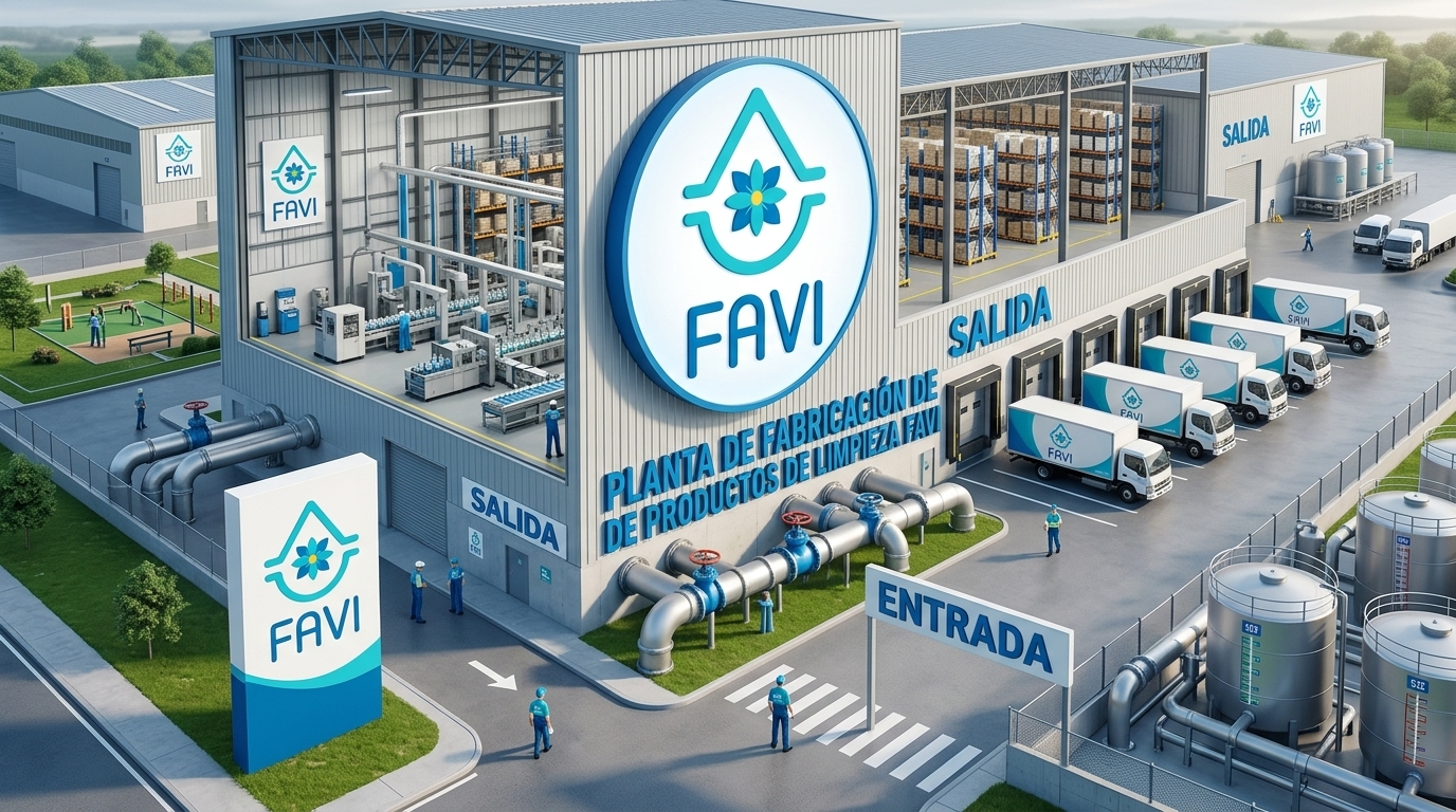 Planta de fabricación de productos de limpieza FAVI